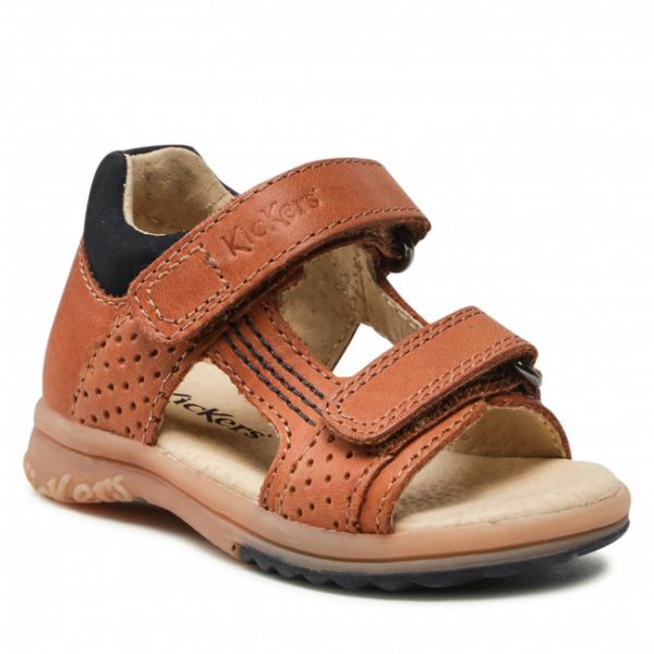 Sandali KICKERS - Plazabi 414746-10 M Camel 114 Sandali KICKERS - Plazabi 414746-10 M Camel 114