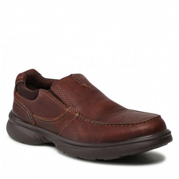 Scarpe basse Clarks - Bradley Free 261543667 Tan Tumbled Scarpe basse Clarks - Bradley Free 261543667 Tan Tumbled