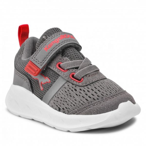 Sneakers KangaRoos - K-Ir Fast Ev 02097 000 2015 Steel Grey/Red