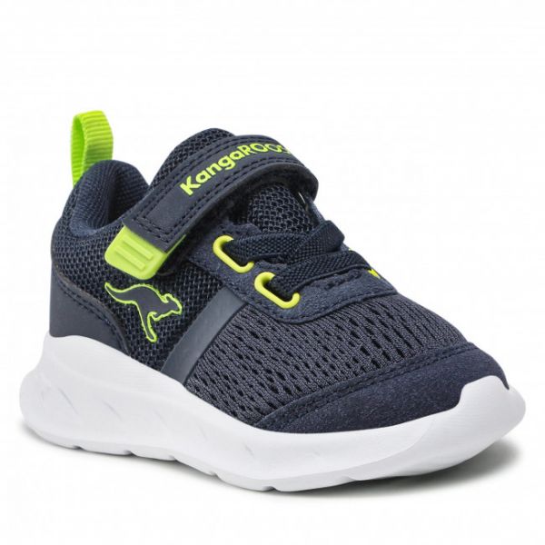 Sneakers KangaRoos - K-Ir Fast Ev 02097 000 4054 Dk Navy/Lime
