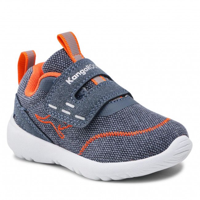 Sneakers KANGAROOS - Ky-Stitch V 02102 000 4100 Dk Navy/Orange