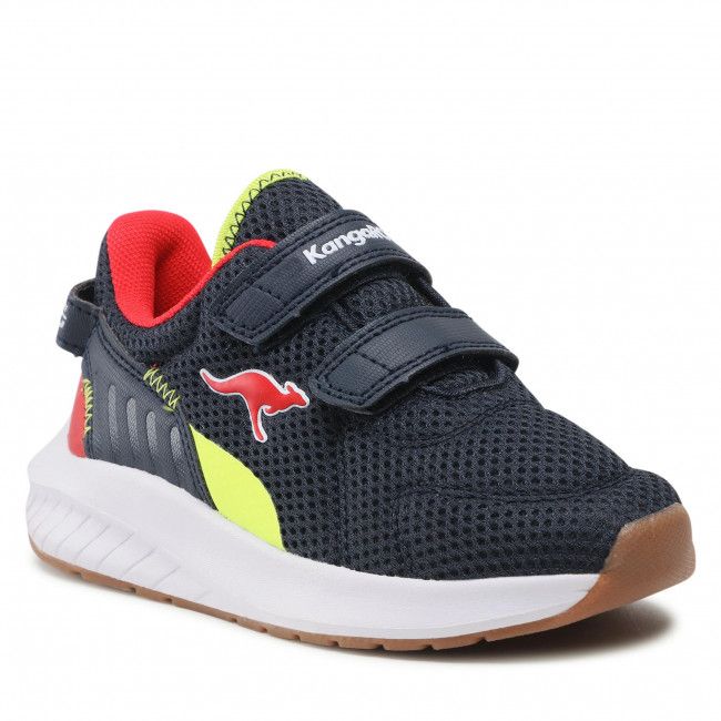 Sneakers KangaRoos - K-Fort Jag V 18774 000 4054 Dk Navy/Lime