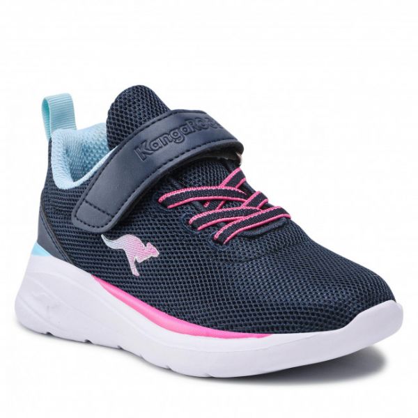 Sneakers KangaRoos - K-Ng Cavo Ev 18833 Dk Navy/Neon Pink
