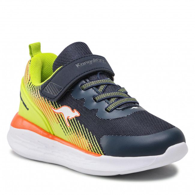 Sneakers KangaRoos - Kq-Unique Ev 18837 000 4054 Dk Navy/Lime