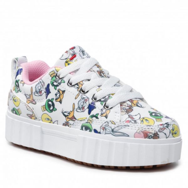 Sneakers FILA - Wb Sandblast Aop Kids FFK0029.10004 White Sneakers FILA - Wb Sandblast Aop Kids FFK0029.10004 White