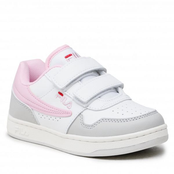 Sneakers FILA - Arcade Velcro Kids FFK0043.13043 White/Lilac Sachet Sneakers FILA - Arcade Velcro Kids FFK0043.13043 White/Lilac Sachet