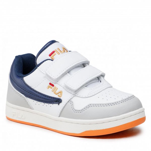 Sneakers Fila - Arcade Velcro Kids FFK0043.13044 White/Medieval Blue Sneakers Fila - Arcade Velcro Kids FFK0043.13044 White/Medieval Blue