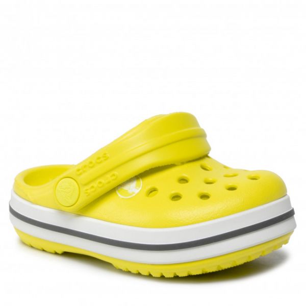 Ciabatte Crocs - Crocband Clog T 207005-725 Citrus/Grey Ciabatte Crocs - Crocband Clog T 207005-725 Citrus/Grey