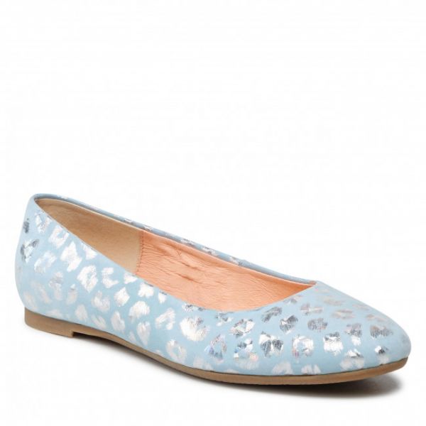 Ballerine BALDACCINI - 1472500 Panterka Niebieska Ballerine BALDACCINI - 1472500 Panterka Niebieska