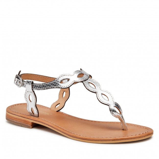 Sandali LES TROPEZIENNES - Hallyn C42734 Silver/Snake