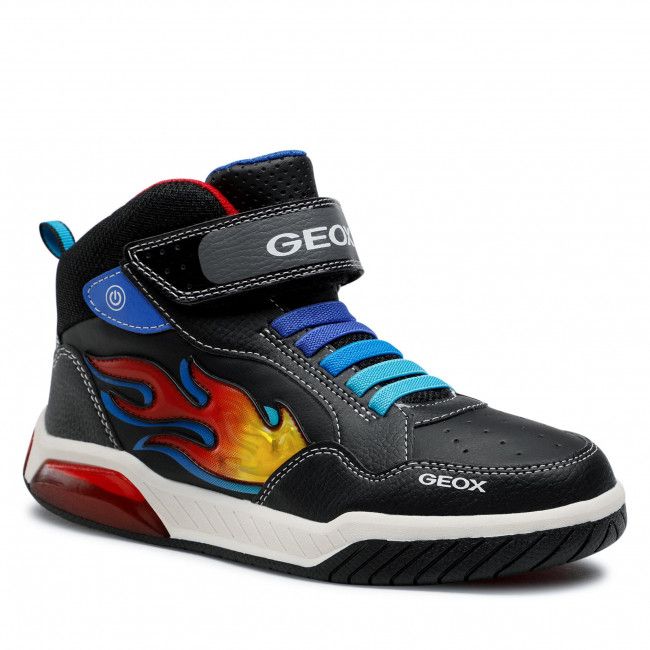 Sneakers Geox - J Inek B. A J269CA 0BU11 C0048 DD Black/Red