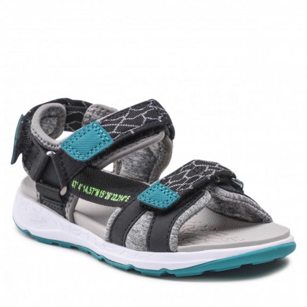 Sandali Superfit - 1-000580-0000 M Schwarz/Grun Sandali Superfit - 1-000580-0000 M Schwarz/Grun