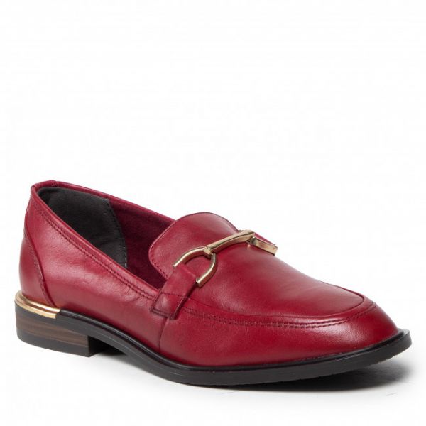 Loafers TAMARIS - 1-24204-29 Dark Scarlet 528 Loafers TAMARIS - 1-24204-29 Dark Scarlet 528