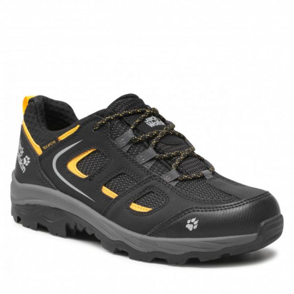 Scarpe da trekking JACK WOLFSKIN - Vojo Texapore Low K 4042191 Black/Burly Yellow Scarpe da trekking JACK WOLFSKIN - Vojo Texapore Low K 4042191 Black/Burly Yellow