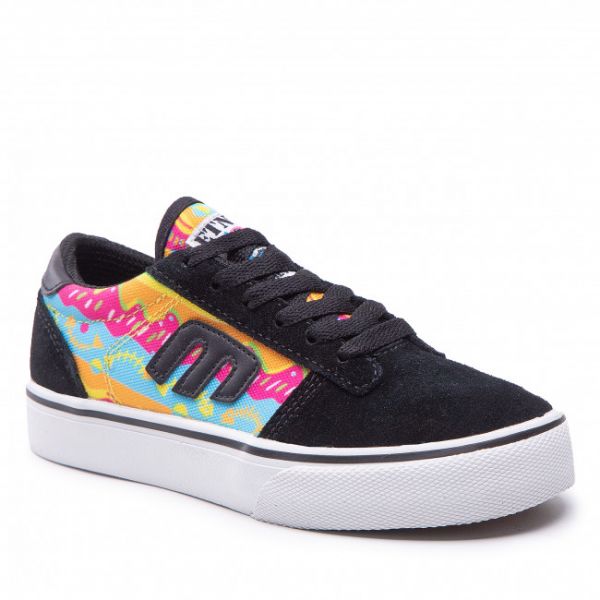 Scarpe sportive ETNIES - Kids Calli Vulc 4301000033 Black/Print 358 Scarpe sportive ETNIES - Kids Calli Vulc 4301000033 Black/Print 358