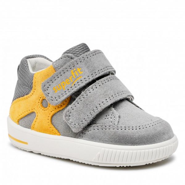 Sneakers Superfit - 1-000357-2500 M Grau/Gelb Sneakers Superfit - 1-000357-2500 M Grau/Gelb