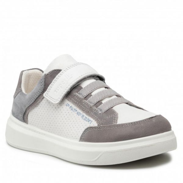 Sneakers Superfit - 1-006457-1000 S Weiss/Hellgrau Sneakers Superfit - 1-006457-1000 S Weiss/Hellgrau