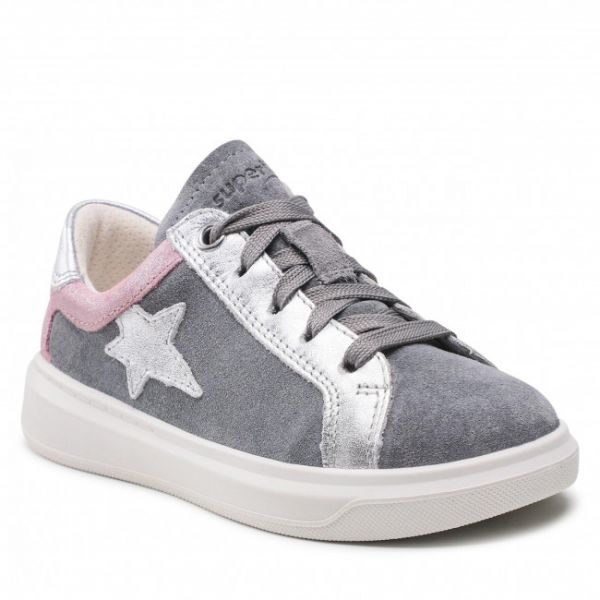Sneakers Superfit - 1-006461-2500 M Hellgrau/Rosa Sneakers Superfit - 1-006461-2500 M Hellgrau/Rosa