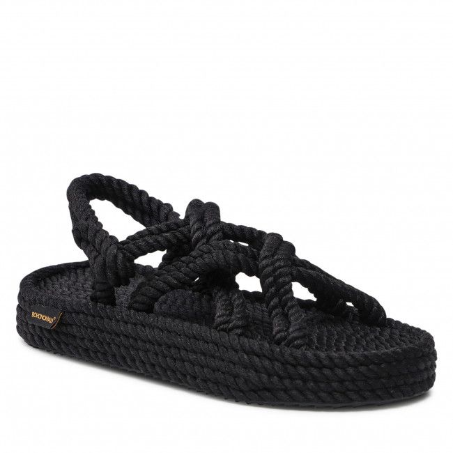 Sandali BOHONOMAD - Bodrum Platform Sandal BOD.0020.PRS Black