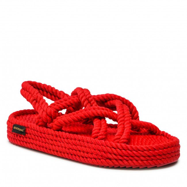 Sandali BOHONOMAD - Bodrum Platform Sandal BOD.0015.PRS Red