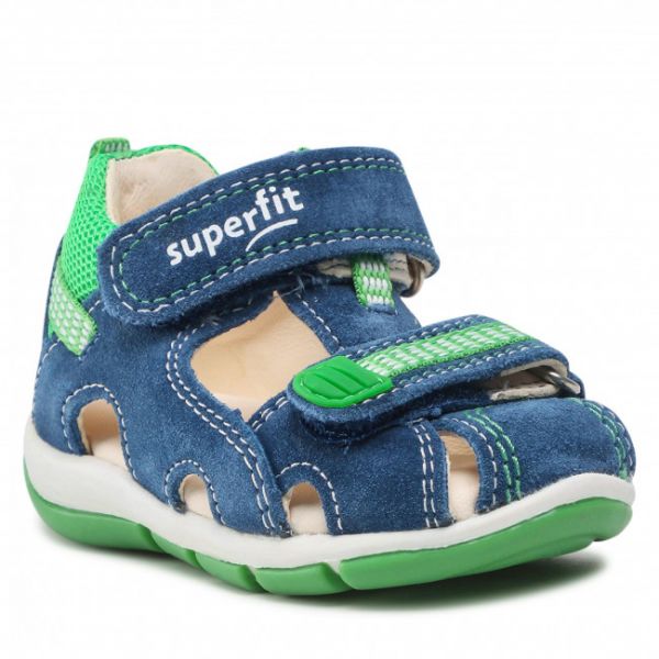 Sandali Superfit - 1-600140-8010 M Blau/Grun Sandali Superfit - 1-600140-8010 M Blau/Grun