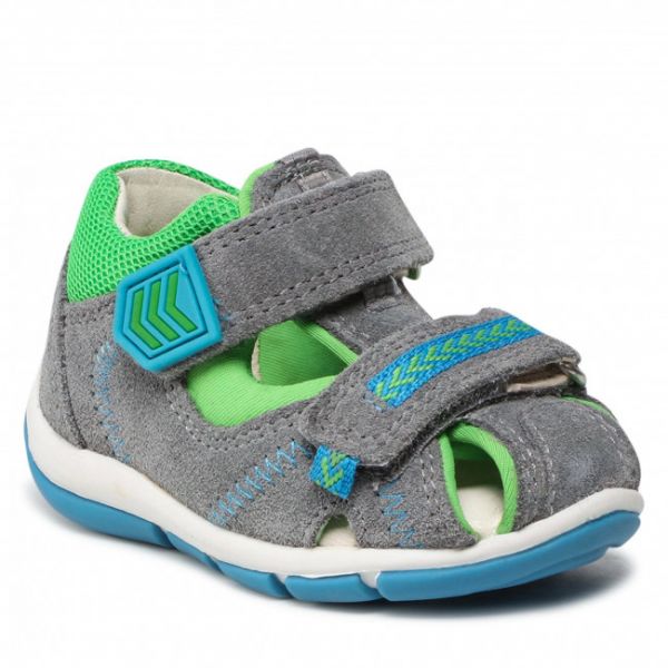 Sandali SUPERFIT - 1-609145-2520 M Hellgrau/Grun Sandali SUPERFIT - 1-609145-2520 M Hellgrau/Grun