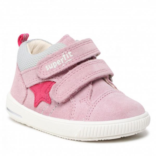 Sneakers SUPERFIT - 1-609352-5520 M Rosa/Hellgrau Sneakers SUPERFIT - 1-609352-5520 M Rosa/Hellgrau