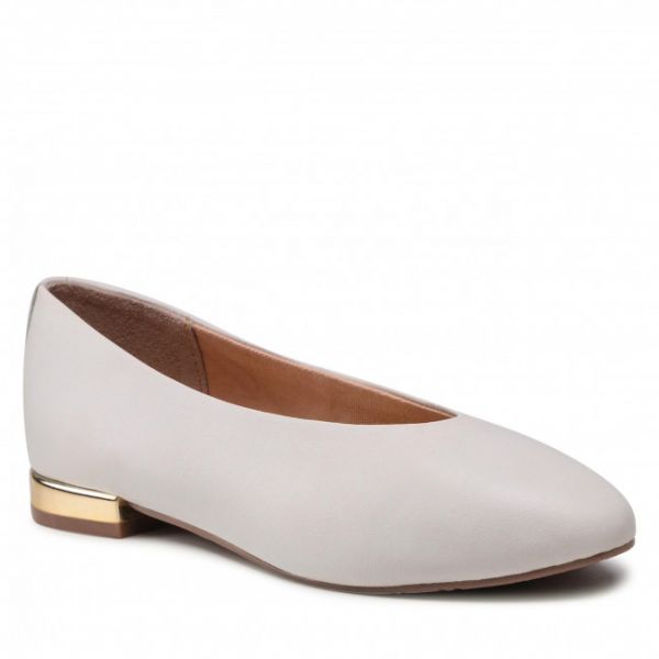 Ballerine GIOSEPPO - Maia 59857 White Ballerine GIOSEPPO - Maia 59857 White