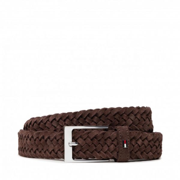 Cintura da uomo TOMMY HILFIGER - Layton Braided 3.5 AM0AM09409 0HD