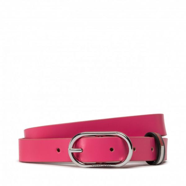 Cintura da donna Tommy Jeans - Tjw Oval 2.0 Belt AW0AW11863 THW