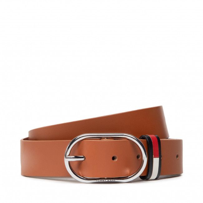 Cintura da donna TOMMY HILFIGER TAILORED - Tjw Oval 3.0 Belt AW0AW11864 GB8