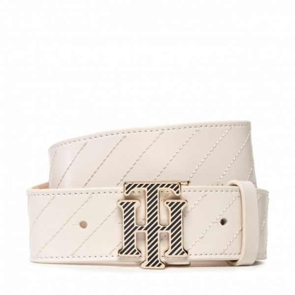 Cintura da donna Tommy Hilfiger - Th Outline Logo Waist 4.0 AW0AW12144 YA7