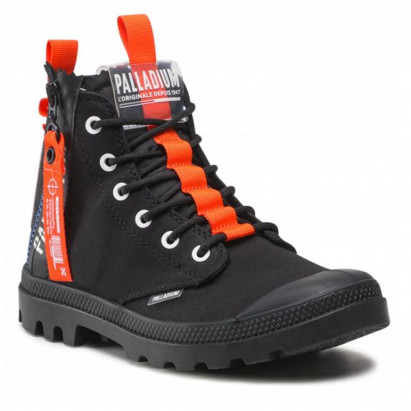 Scarponcini Palladium - Pampa Hi Tte 77357-001-M Black/Black Scarponcini Palladium - Pampa Hi Tte 77357-001-M Black/Black