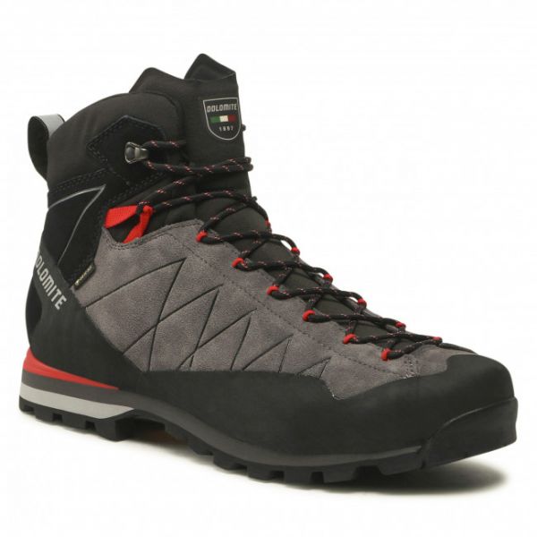 Scarpe da trekking DOLOMITE - Crodarossa Hi Gtx Ms GORE-TEX 289241-1227020 Gunmetal Grey/Fiery Red Scarpe da trekking DOLOMITE - Crodarossa Hi Gtx Ms GORE-TEX 289241-1227020 Gunmetal Grey/Fiery Red