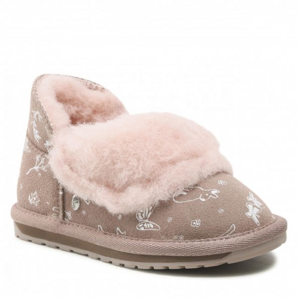 Pantofole EMU AUSTRALIA - Woodland Mintaro Kids K12760 Mushroom Pantofole EMU AUSTRALIA - Woodland Mintaro Kids K12760 Mushroom