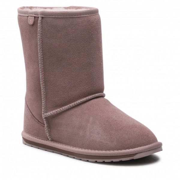 Scarpe EMU AUSTRALIA - Wallaby Lo Teens T10102 Mushroom Scarpe EMU AUSTRALIA - Wallaby Lo Teens T10102 Mushroom