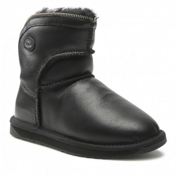 Scarpe EMU Australia - Barwon Zip W12780 Black Scarpe EMU Australia - Barwon Zip W12780 Black