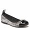 Ballerine ZARRO - 42-110 Czarno/Srebrny