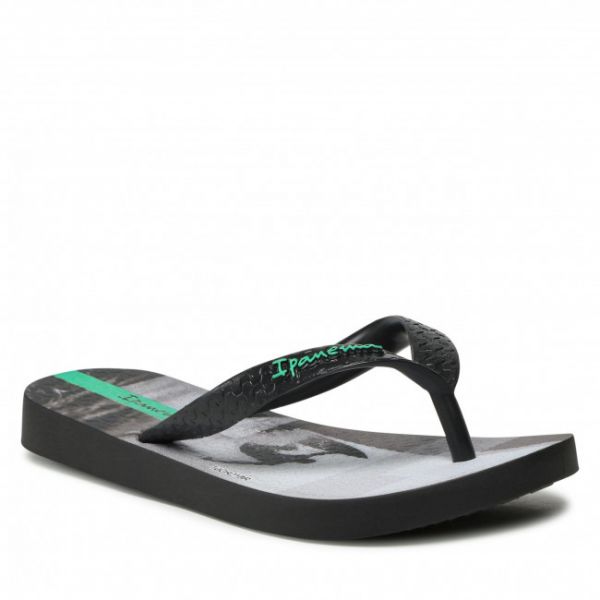 Infradito Ipanema - Classic X Kids 83185 Black/White/Green 23100 Infradito Ipanema - Classic X Kids 83185 Black/White/Green 23100
