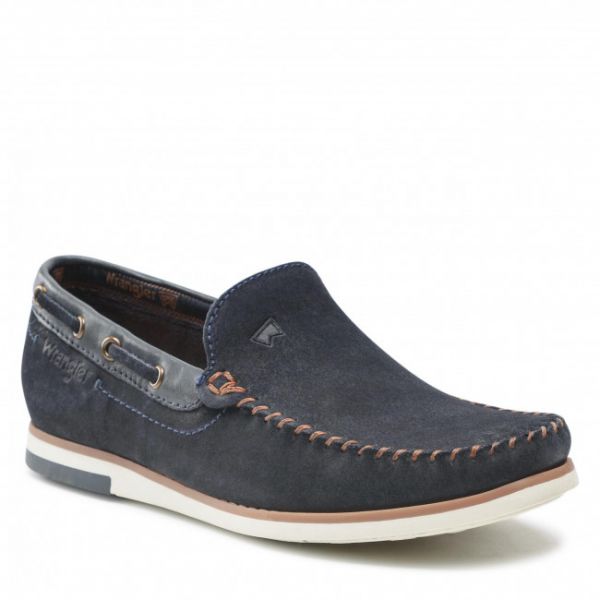 Mocassini WRANGLER - Sharky WM21170A Navy 016