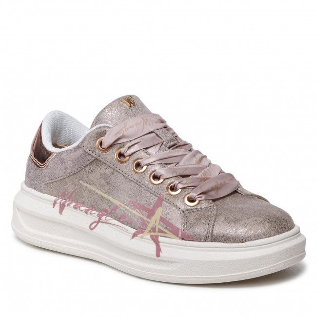 Sneakers WRANGLER - Jolin Lame' WL21552A Rose/Gold 588