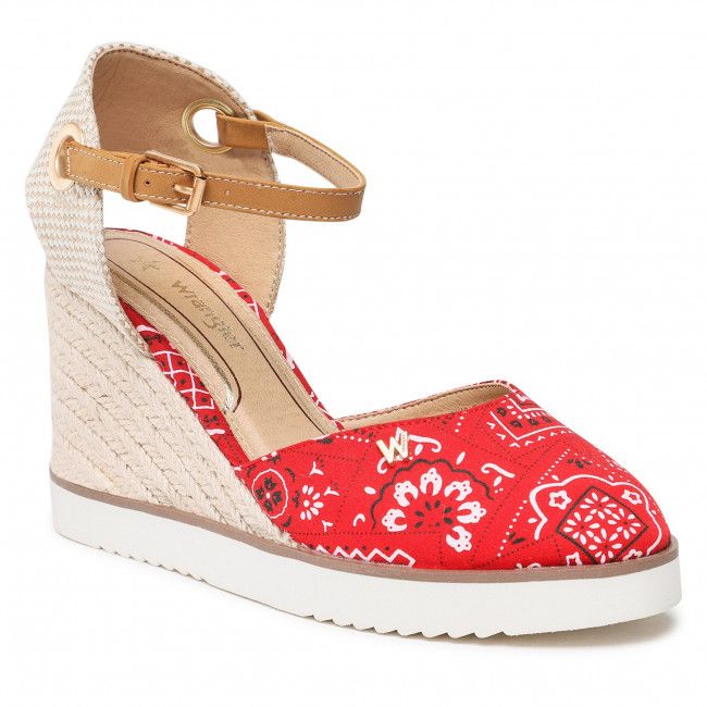 Espadrillas WRANGLER - Isla WL21621A Bandana Red 883