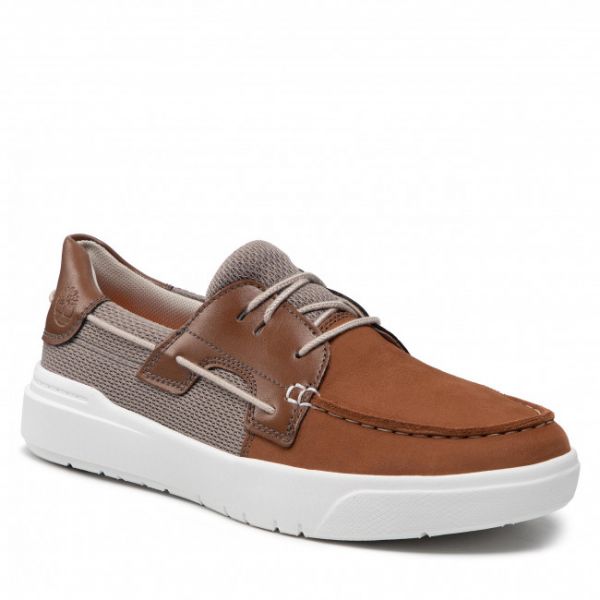 Scarpe basse Timberland - Seneca Bay Mixed Media Boat TB0A2948F13 Rust Nubuck Scarpe basse Timberland - Seneca Bay Mixed Media Boat TB0A2948F13 Rust Nubuck