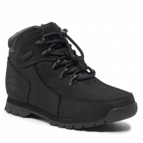 Polacchi Timberland - Euro Rock TB0A43N20011 Black Nubuck Polacchi Timberland - Euro Rock TB0A43N20011 Black Nubuck