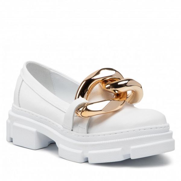 Scarpe basse EKSBUT - 2C-6229-L91/ŁZ Bianco Scarpe basse EKSBUT - 2C-6229-L91/ŁZ Bianco