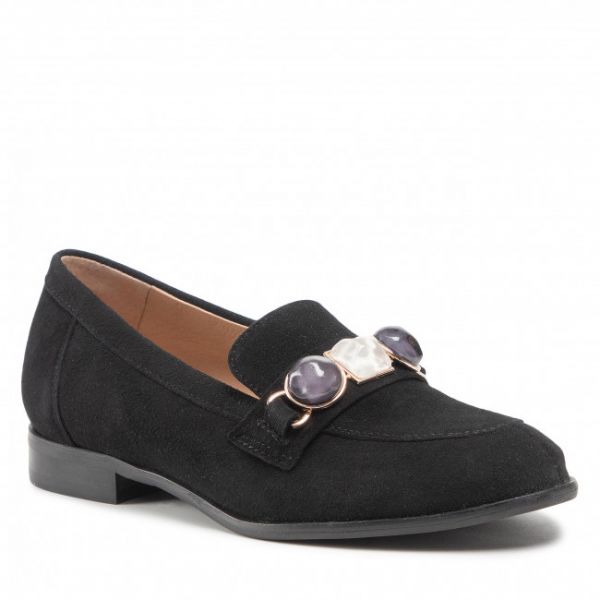Loafers EKSBUT - 2D-6373-136 Nero Loafers EKSBUT - 2D-6373-136 Nero