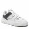 Sneakers Calvin Klein Jeans - Chunky Cupsole Laceup Low Tpu M YW0YW00812 White/Silver 0LC