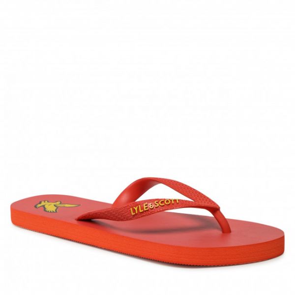 Infradito Lyle &amp; Scott - Flip Flop FW1213 Red Flyer W587