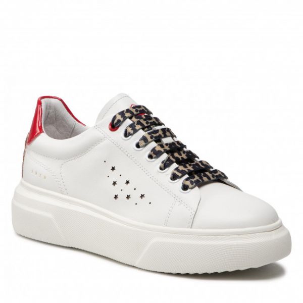 Sneakers LUMBERJACK - Leah SWD7005-001-O20 White/Red M0623 Sneakers LUMBERJACK - Leah SWD7005-001-O20 White/Red M0623