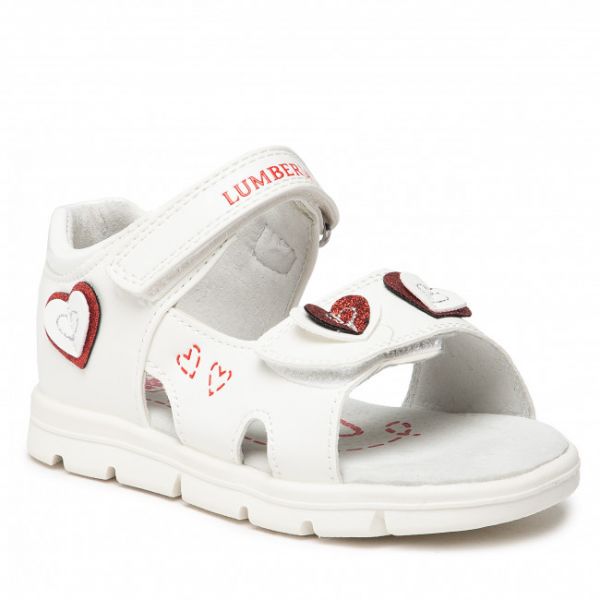 Sandali LUMBERJACK - Whippy SG78406-006 S White/Red Sandali LUMBERJACK - Whippy SG78406-006 S White/Red